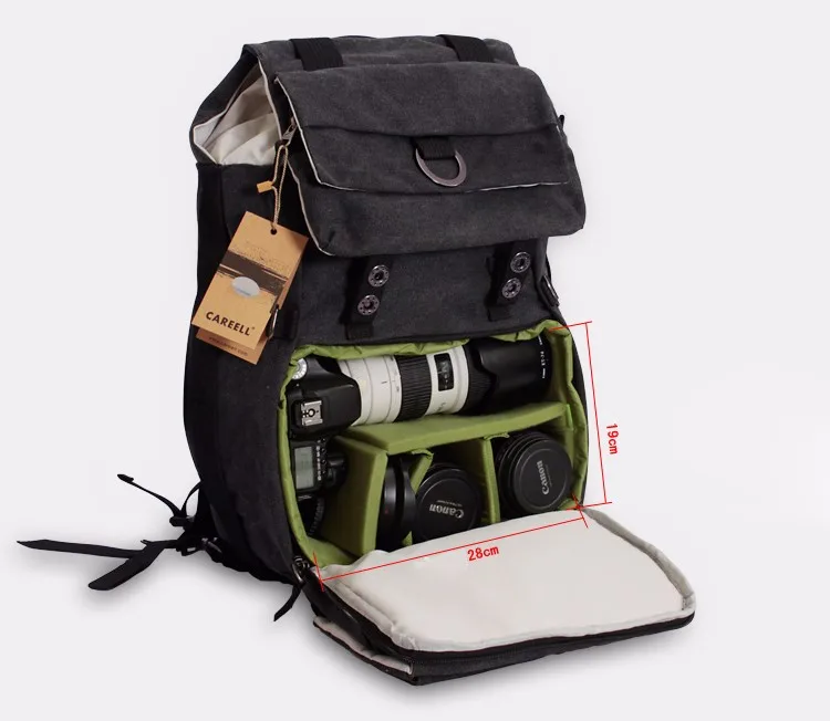 Waterproof Camera Backpack National Lowepro Fits 15 inch Laptop Geographic Canvas SLR Bags Rain Cover for Canon Nikon Sony a6000