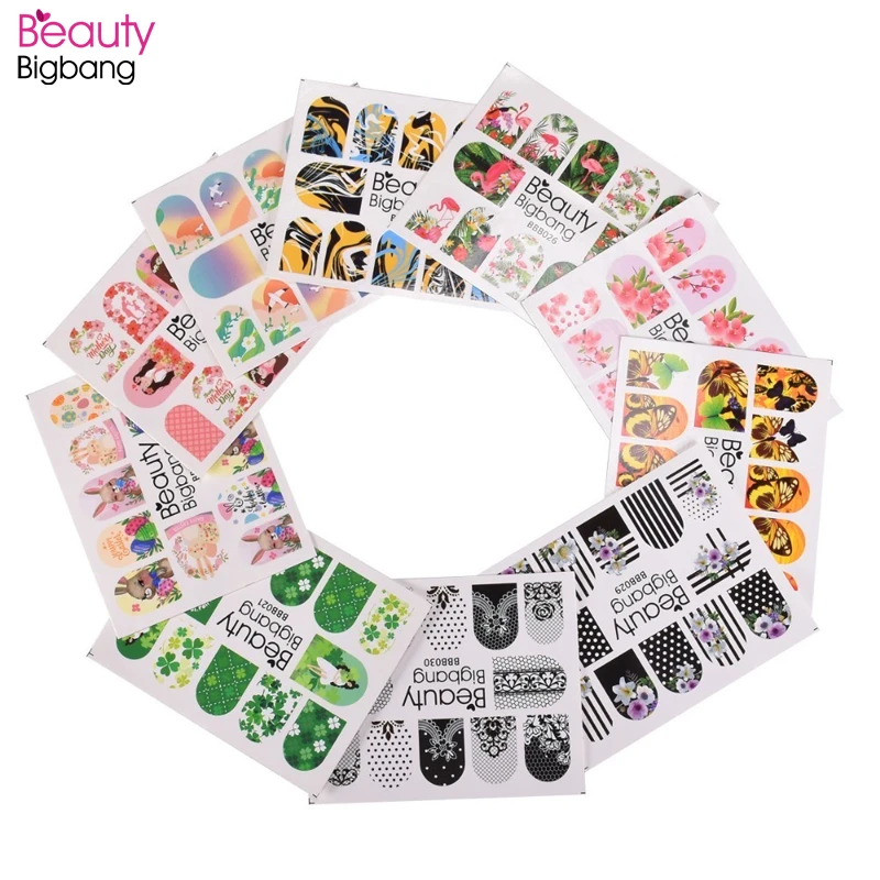 BEAUTYBIGBANG 1 шт милый кролик стикер для ногтей розовый аксессуар дизайна украшение