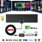 4K HD ТВ антенна 960 миль Мини ТВ антенна HD внутренняя цифровая антенна 28DB HD TV D TV Box Цифровая антенна с усилителем