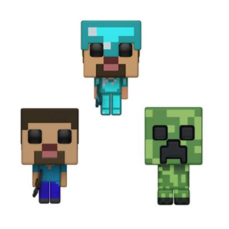 Funko Minecraft Виниловая фигурка Коллекция Модель игрушки для детей подарок на день