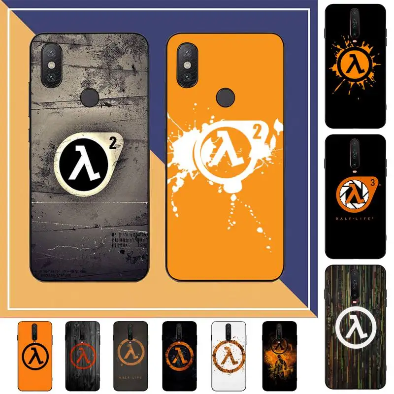 Half Life Logo Phone Case for Redmi Note 8 7 9 4 6 pro max T X 5A 3 10 lite pro