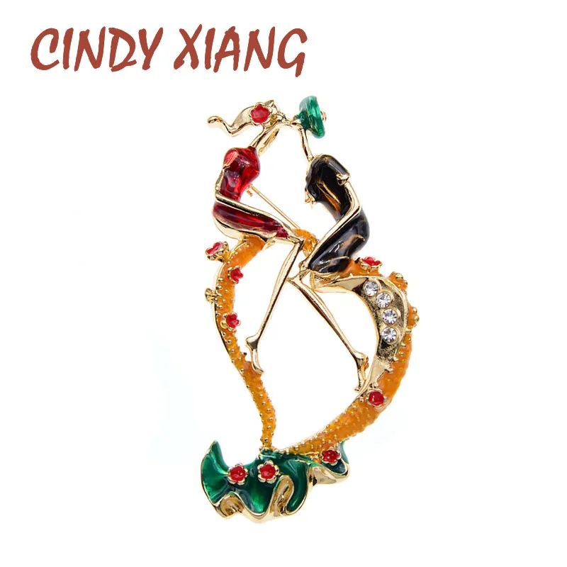 CINDY XIANG Стразы маленькая Автомобильная булавка броши для женщин Креативный