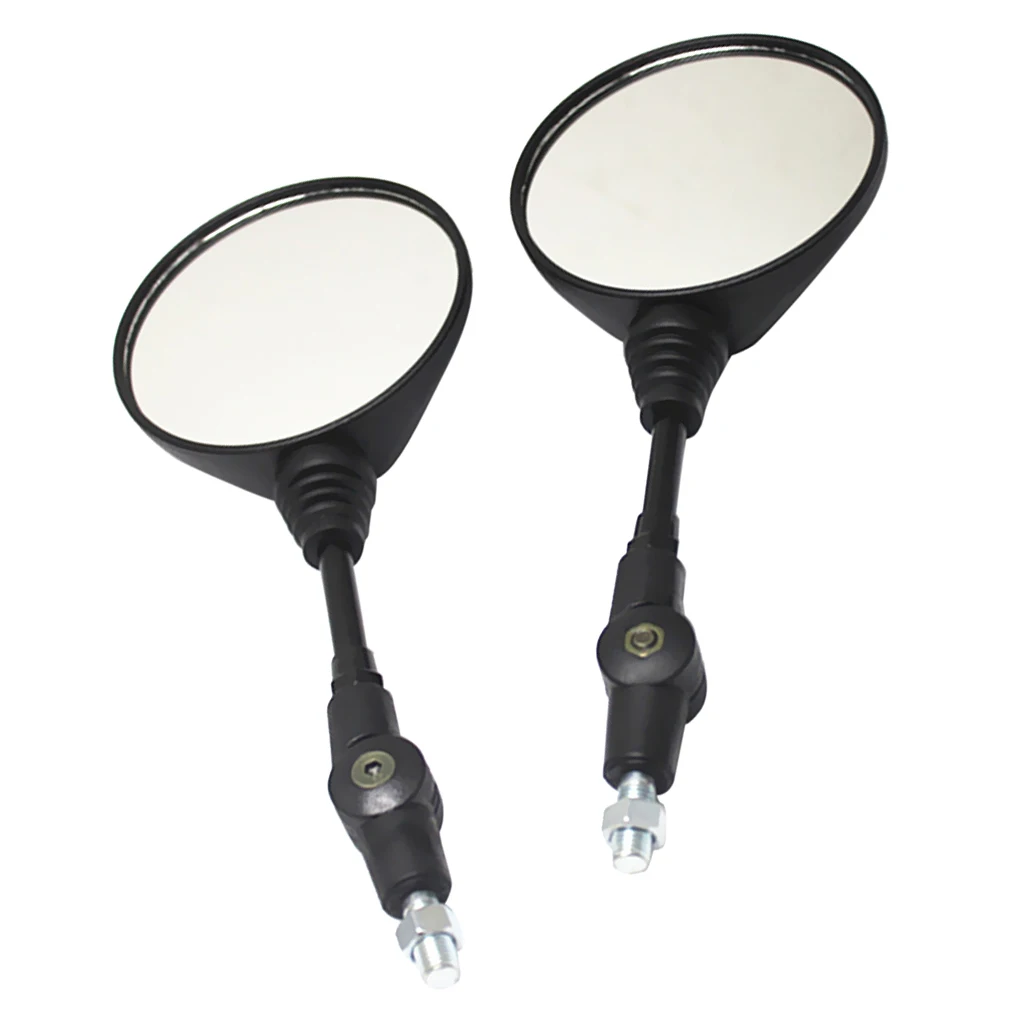 

1 Pair Universal Folding Motorcycle Side Rearview Mirror 10mm Thread Handlebar For Yamaha Honda Suzuki