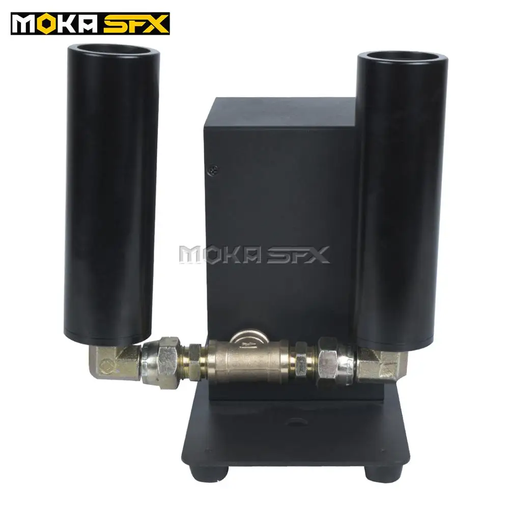 Двухтрубная цифровая СО2 струйная машина диско СО2 туманная Машина DMX 512 крио дымовой эффект СО2 струйная пушка сценический световой эффект