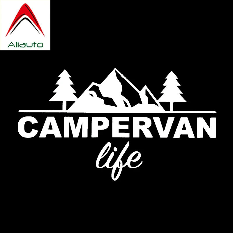 Модный автомобильный стикер Aliauto Campervan Светоотражающая наклейка