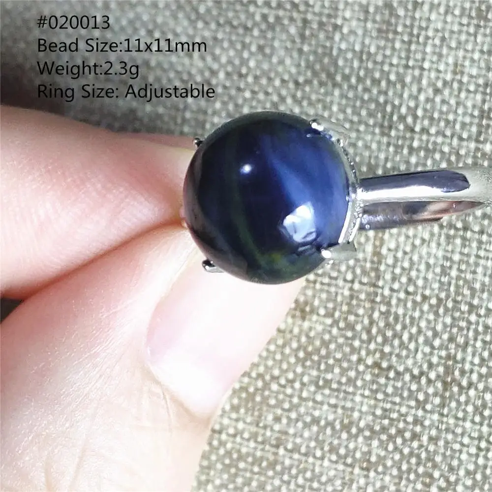 Натуральный Синий пьестерситовый драгоценный камень вибрационное регулируемое