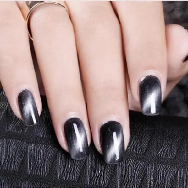 KADITION 8 ml 5D Gel Nail Polish Cat's Eye for use with magnet UV Purple Soaked LED Chameleon DIY | Красота и здоровье