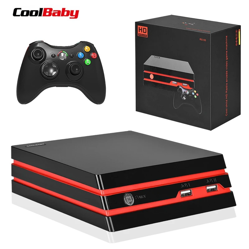 Coolbaby Rs 93 Hdmi/Av видео игровая консоль 64 бит Поддержка 4 к выход Ретро 600 классические