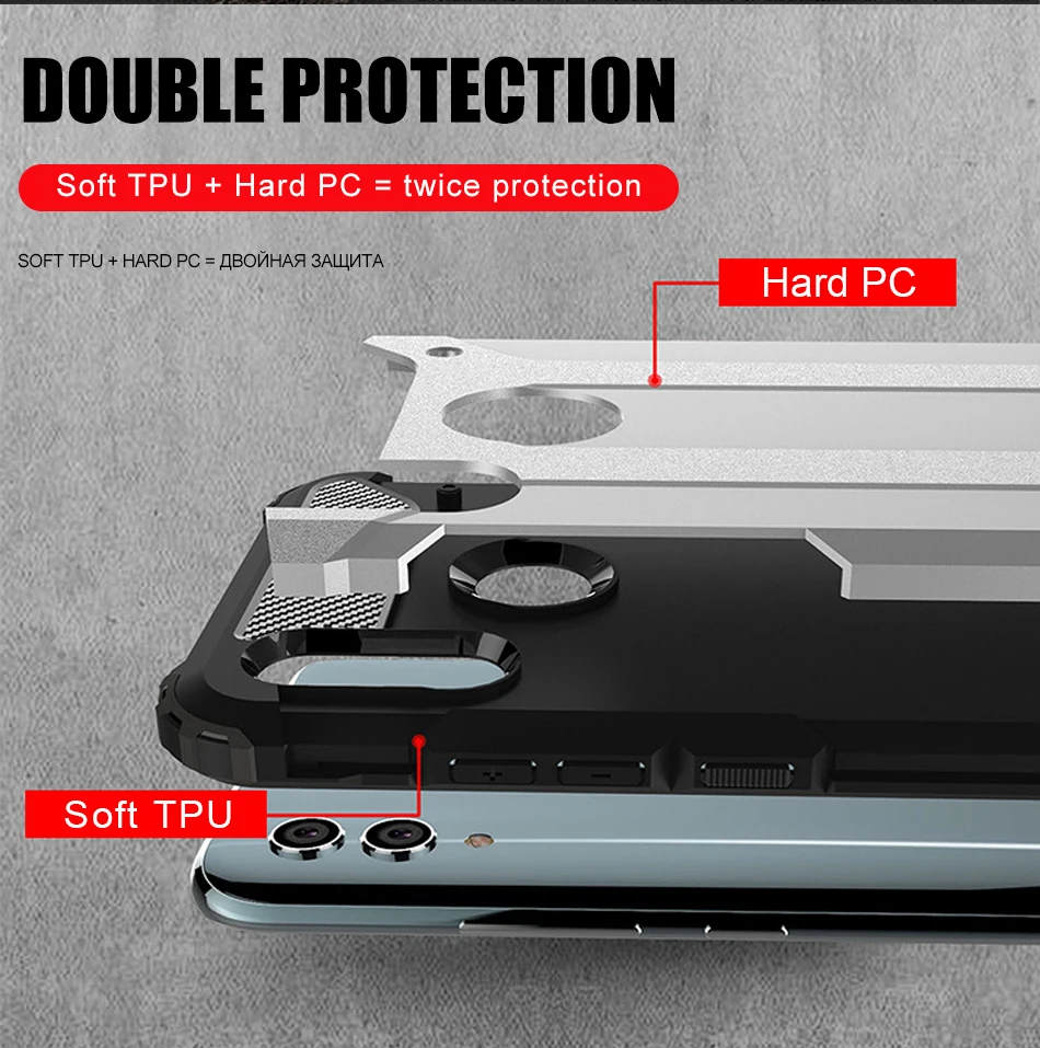 Роскошный противоударный армированный чехол для huawei Honor 20 Pro 10 9 Lite полный защитный чехол для Honor 10i 8X бампер для телефона чехол s Shell чехол на для хуавей хонор 20 PRO 10 9 LITE 10I 8X