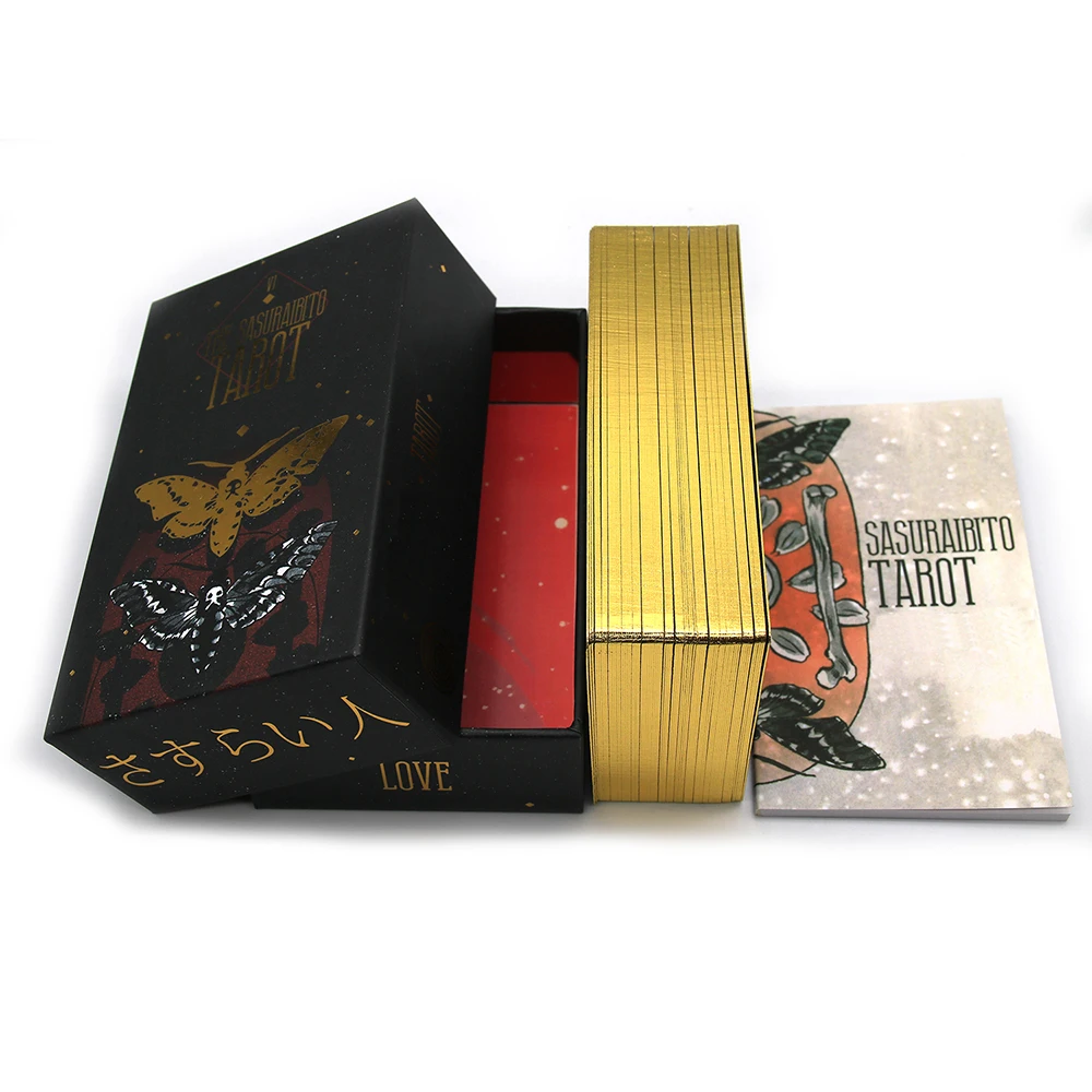 Sasuraibito Tarot 78 карточная колода и 63 страничная книга оригинальная гайка