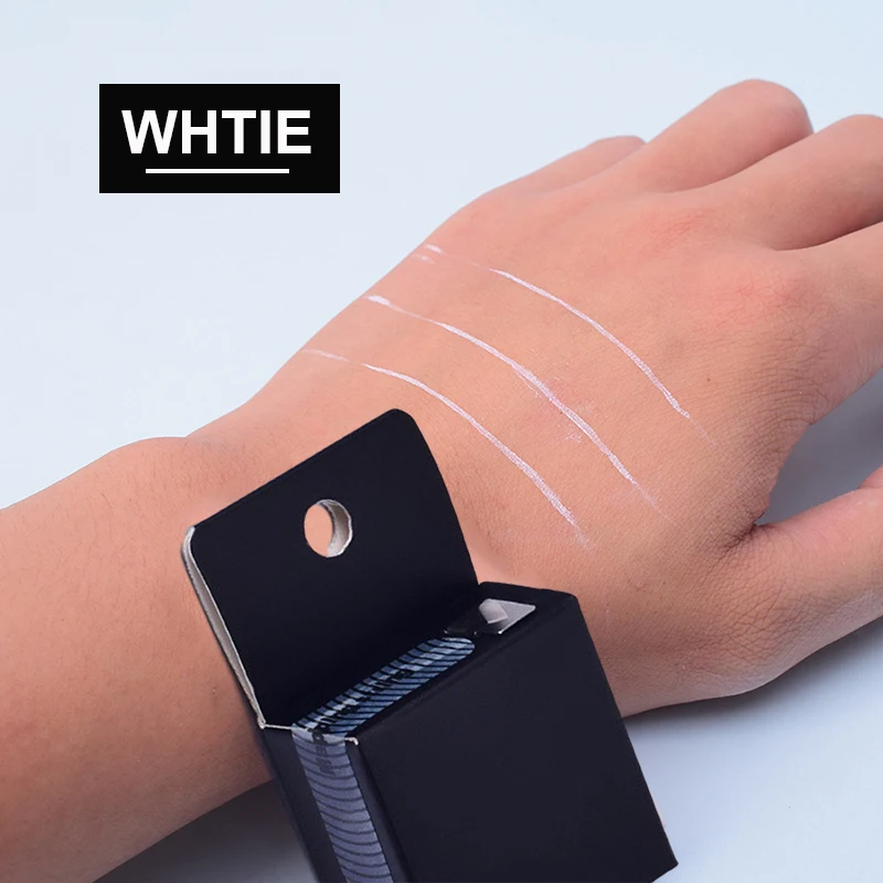 1/2 шт. белый/черный микроблейдинг картографическая струна Перманентный макияж