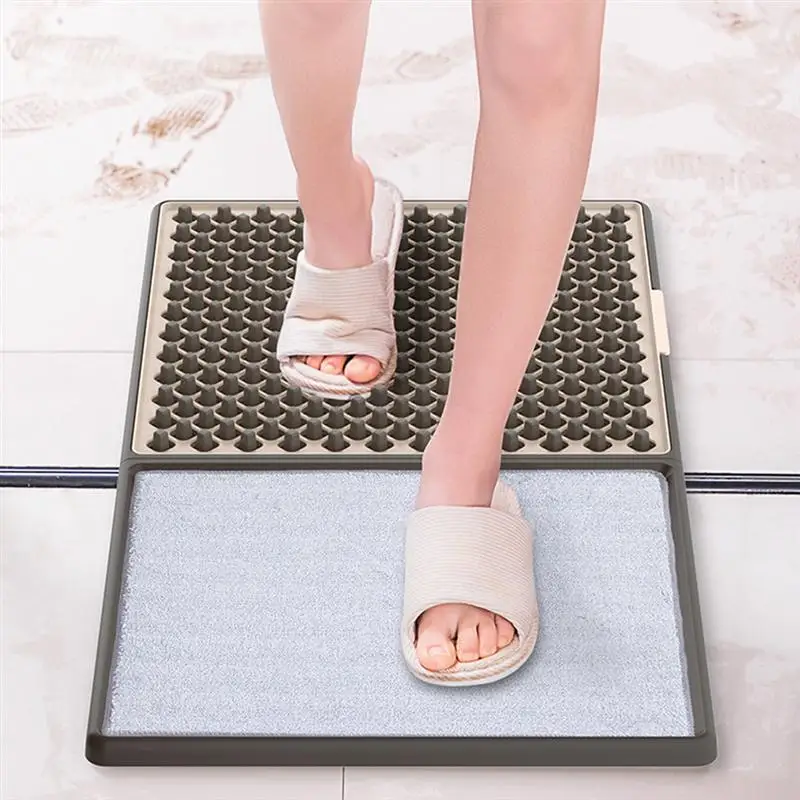 Коврик для дезинфекции пола автоматический коврик ног водопоглощающий дома