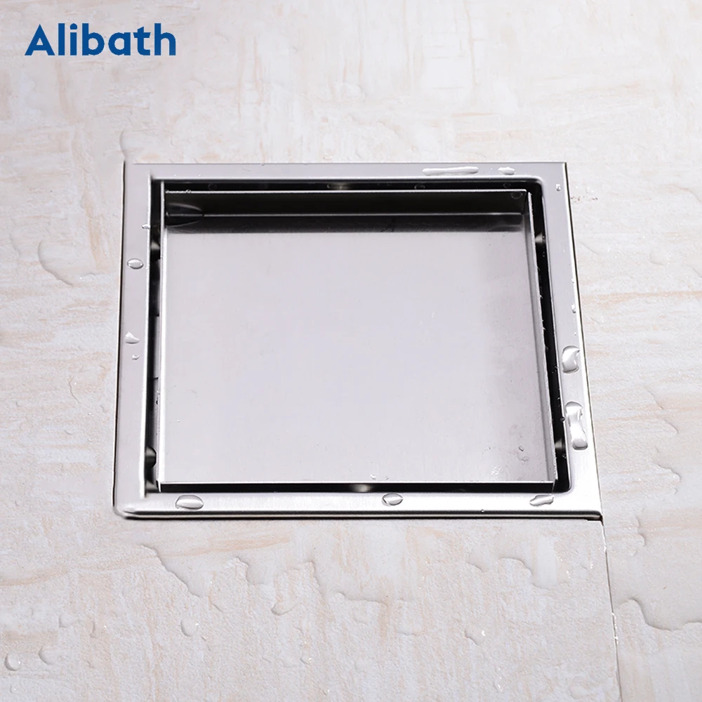 brushed 304 stainless steel 1511cm linear anti odor long floor drain bathroom invisible shower floor drain wholesale free global shipping