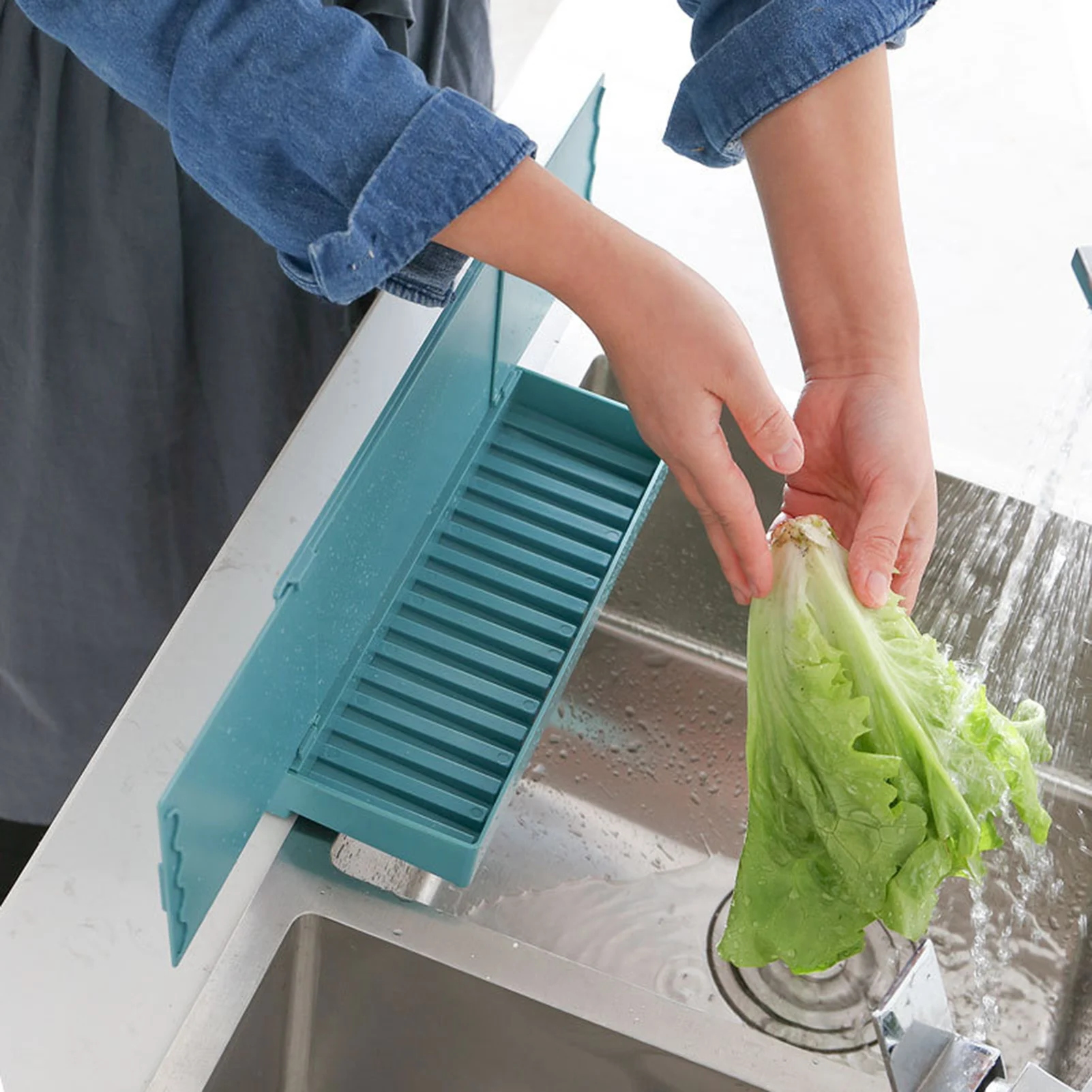 

Sink Splash Guard Premium Water Splash Guard for Kitchen Bathroom and Island Sinks 20 L x 5.3 W x 5.7 H Inches B88