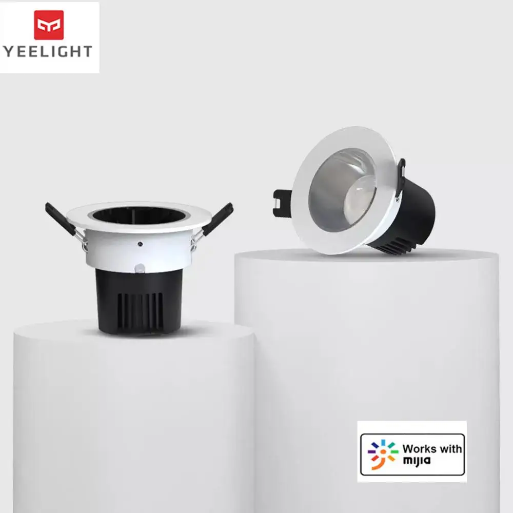 Умный светильник Xiaomi Mijia Yeelight оригинальный умный прожектор лампа E14 E27 работает с