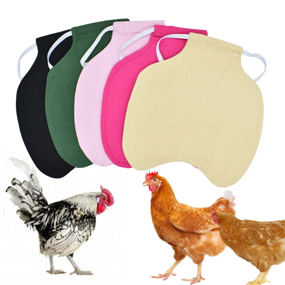 

Adjustable Pet Clothes Hen Apron Poultry Hen Saddle Apron Feather Protection Holder Chicken Duck Wings Back Protector Hen Dress