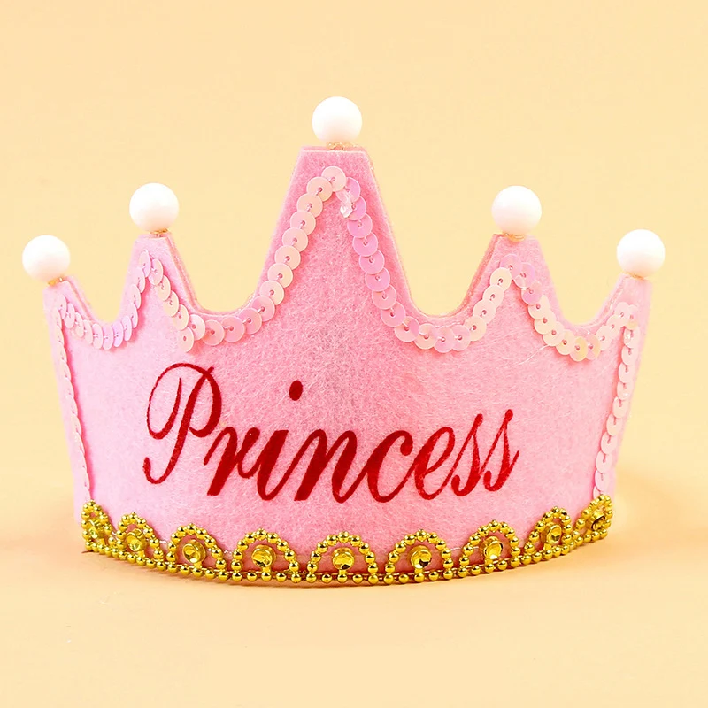 Королевская корона шапка на день рождения вечерние светильник шляпа для детей