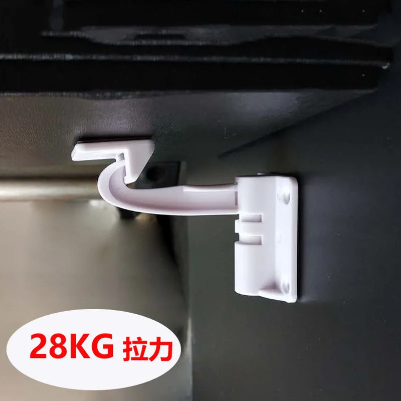 2 шт. пластиковый замок без ключа для ящика белая детская безопасная мебель