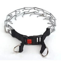 dog prong collar adjustable dog training collar with quick release buckle for small medium large dogs prong dog training collar
