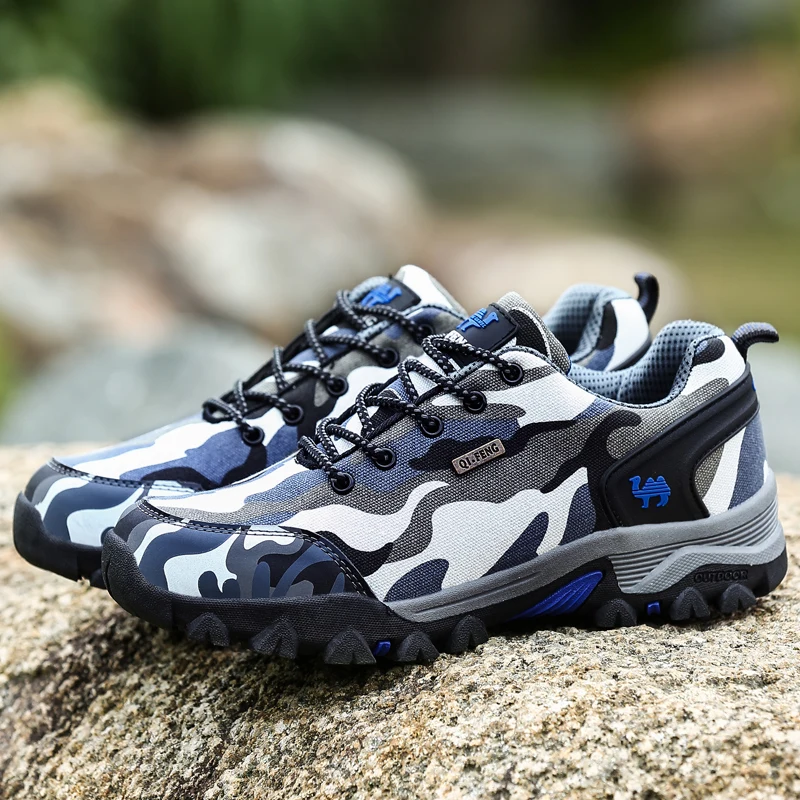 

Outdoor Hiking Shoes for Men Trekking Combat Sports Shoes Military Tactical Training Camping Sneakers Walking Hiking Men Shoes