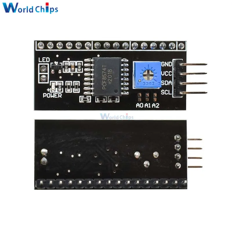 Порт платы IIC I2C TWI последовательный интерфейс SPI для Arduino 1602 2004 ЖК адаптер дисплея