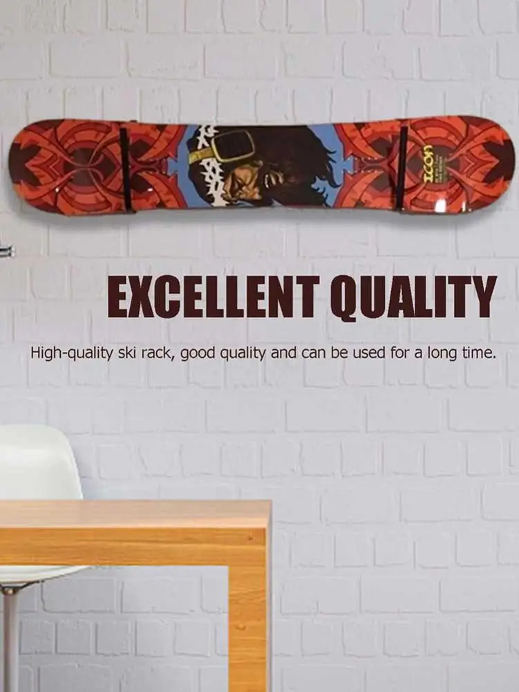 Настенные Кронштейны для сноуборда Высококачественная прочная стойка лыж
