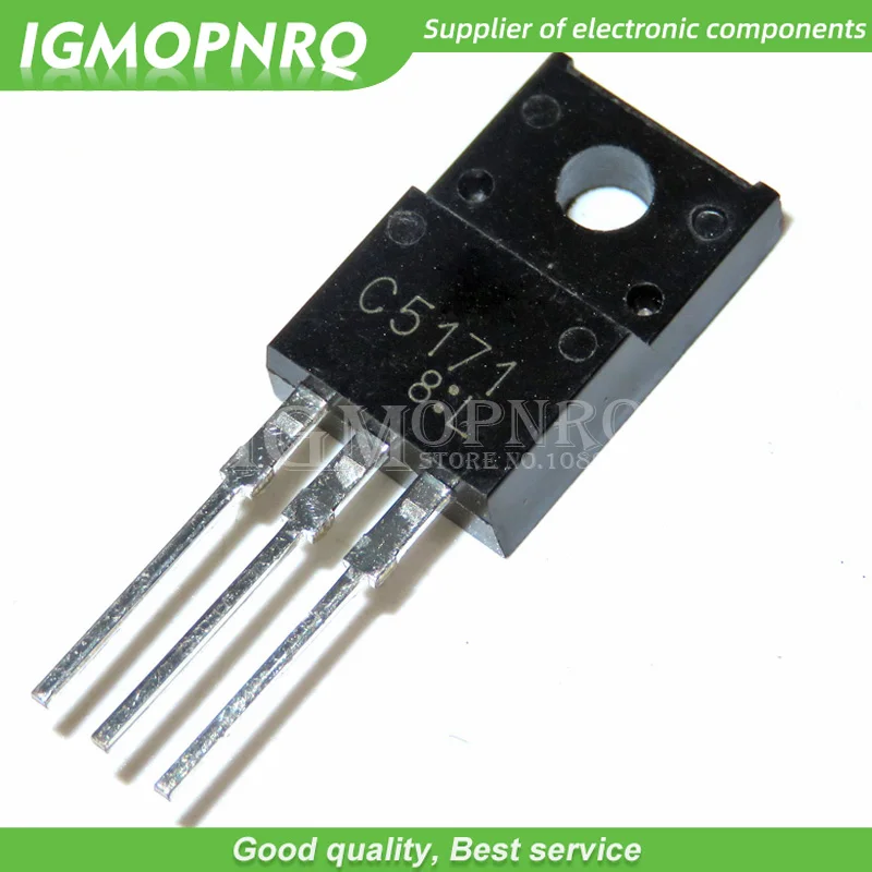 

10 шт. 2SC5171 TO-220F C5171 TO-220 оригинал и новый