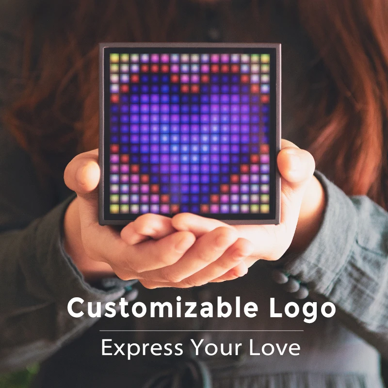 Divoom Timebox Evo Bluetooth Portable Speaker with Clock Alarm Programmable LED Display for Pixel Art Creation Unique Gift | Электроника