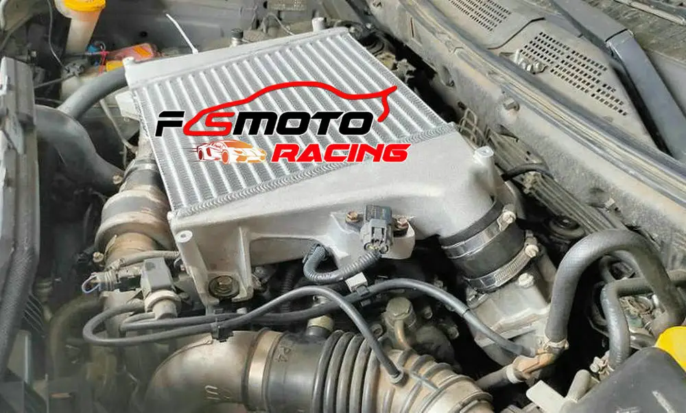 Верхнее Крепление алюминиевый турбоохладитель + вентилятор для Ni-ssan X-Trail T30 S1 4x4