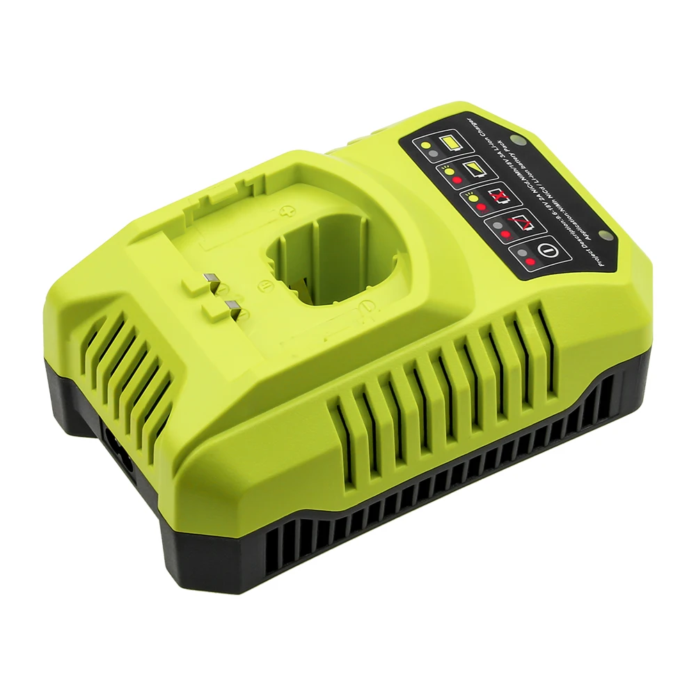 Для Ryobi P117 Замена Батарея Зарядное устройство 12V-18V ионно-литиевая NI-CD
