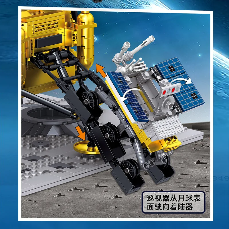 

2020 New Techinic Series Cosmic Exproation QL0241 Model Building Blocks Assembly Bricks Kids Christmas Gifts Toys 1148 PCS
