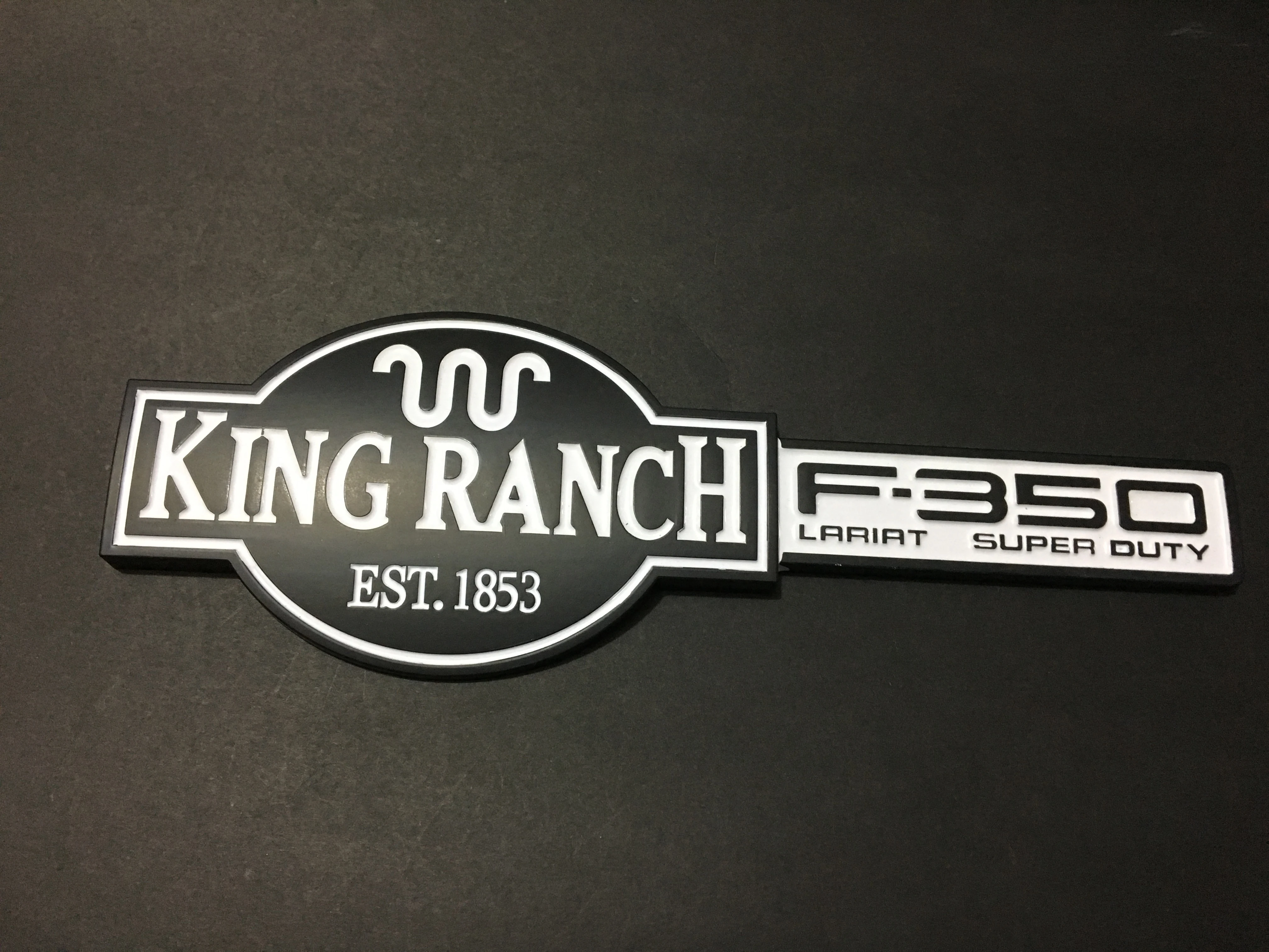 1 шт. новая эмблема ABS F350 KING ранчо переднее крыло