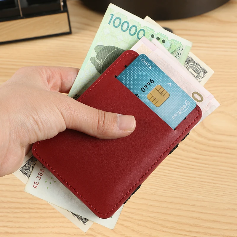 Автомобильный бумажник Компактная мужская сумка для карт Портативный прочный