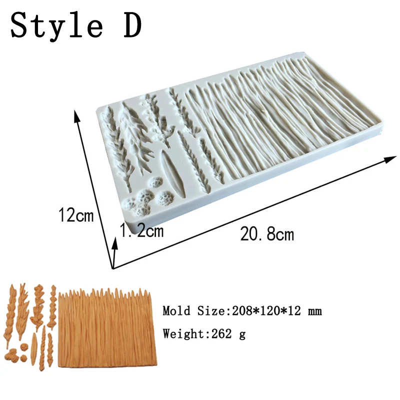 SHENHONG листья фрукты птицы паста сахар ремесло силиконовая помадка торт форма