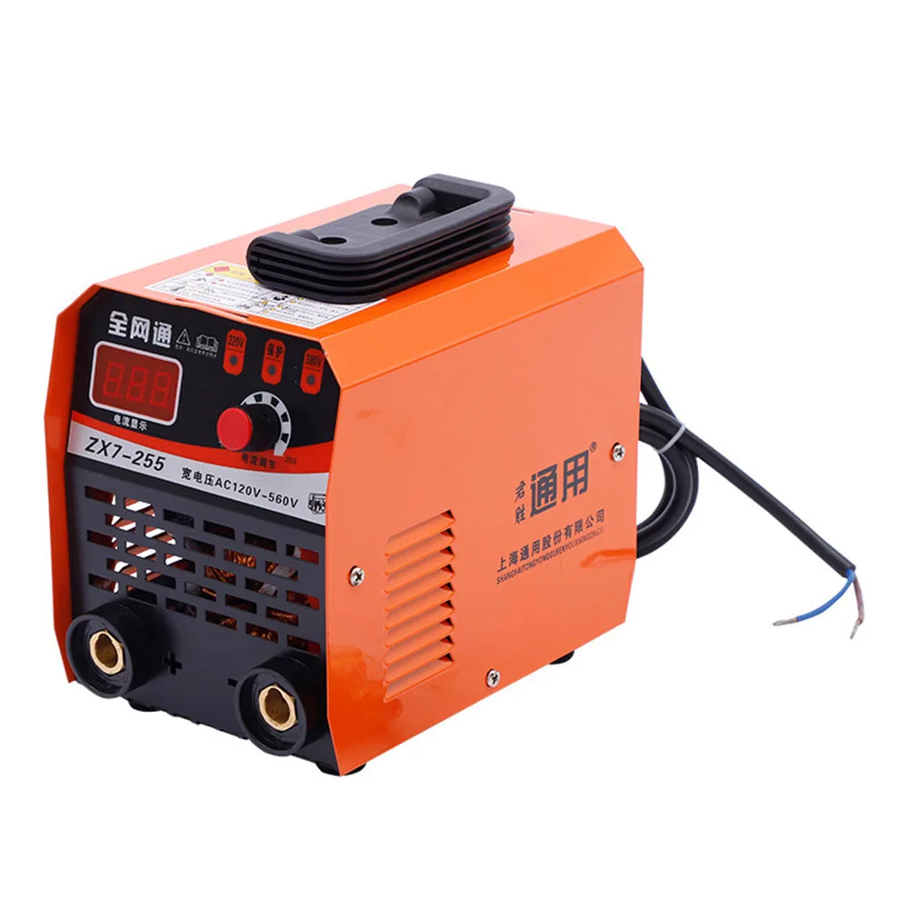 

1PC ZX7-255 Manual Arc Welding Machine Household Portable Portable Inverter DC Manual Electric Welding Small Welder