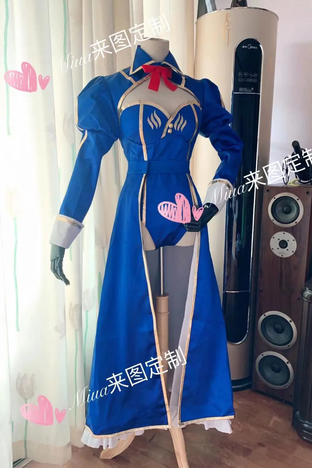 [По индивидуальному заказу] аниме Fate/Grand Order Altria Pendragon наряд горничной платье косплей костюм женщины Хэллоуин Карнавал
