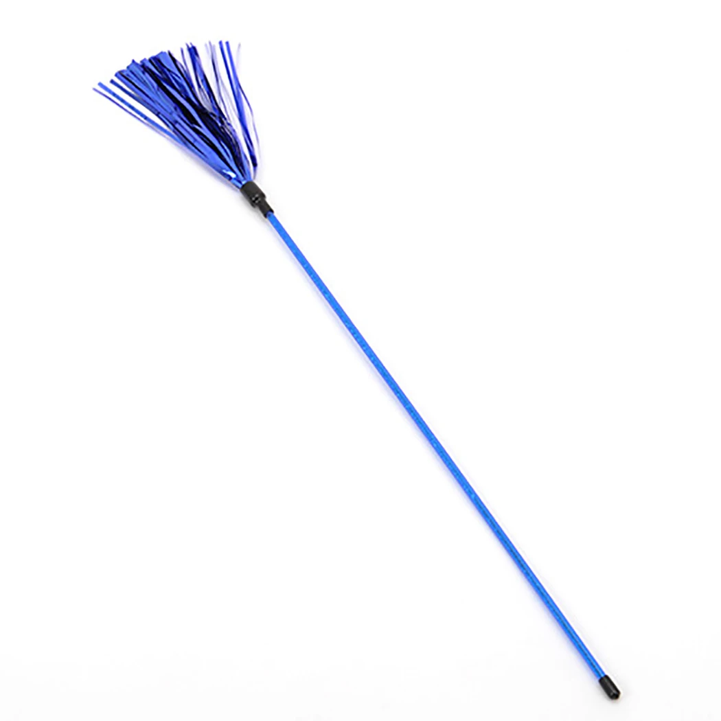 

1pcs Cat Wand Toys Cats Tassel Shape Interactive Funny Toy Pet Kitten Squeaky Toy Cat Teaser Wand Plaything Supplies Accessories