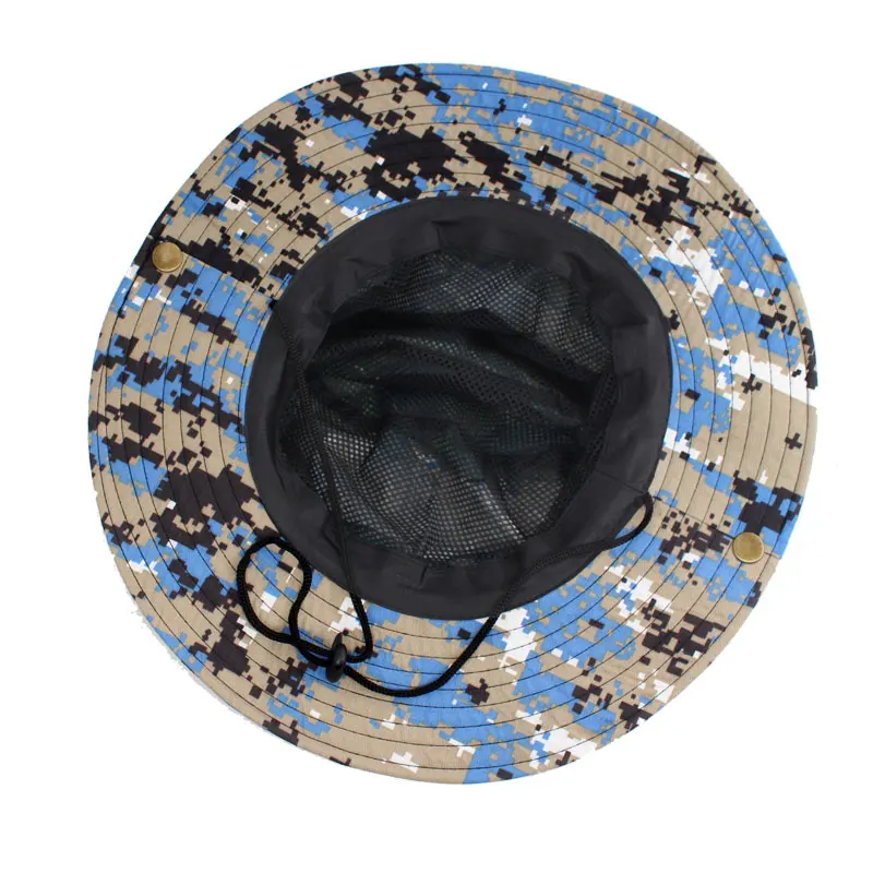 Модные камуфляжные Мужские Солнцезащитные шляпы для мужчин флоппи Женская