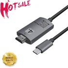 USB C-совместимый кабель Type C-совместимый конвертер для MacBook Huawei Mate 30 Pro USB-C-совместимый адаптер