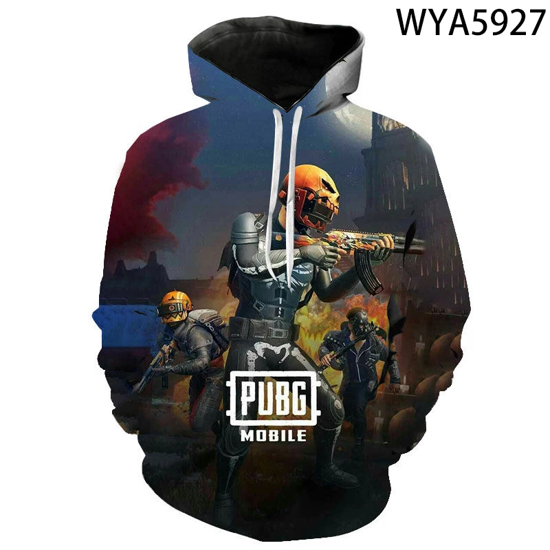 Одежда для мужчин женщин детей крутая игра Pubg пуловер толстовки с капюшоном и