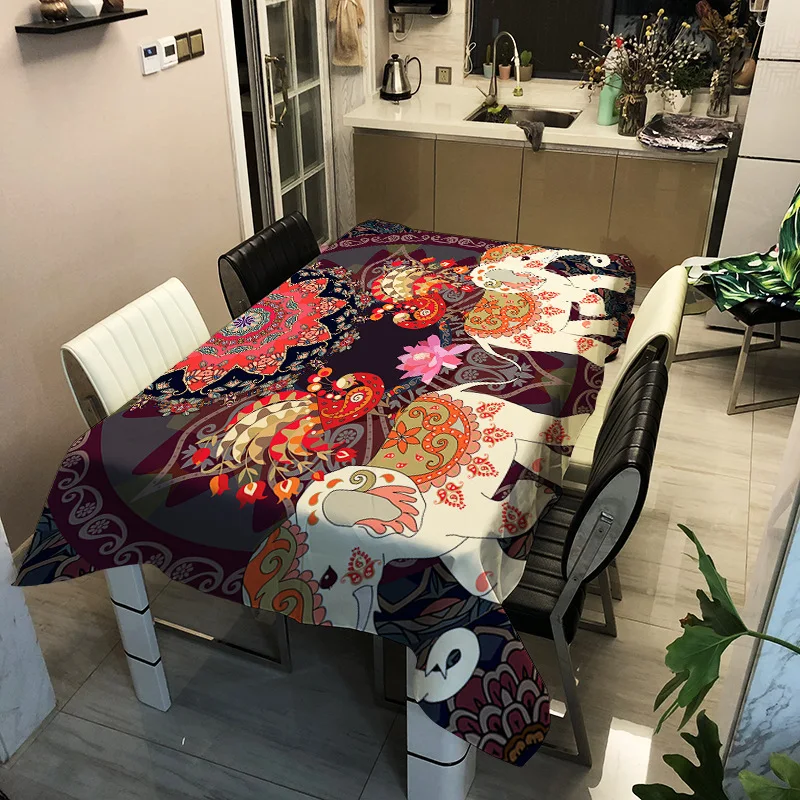 Бирманский стиль скатерти микроволновая печь пылезащитный коврик покрытие