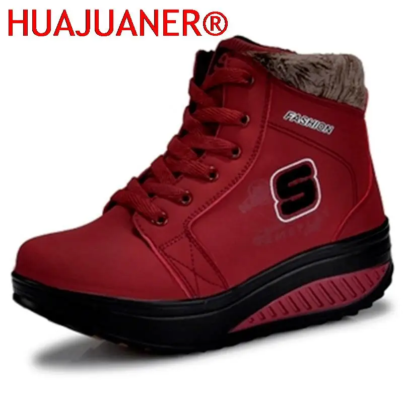 

New Listinghigh Quality Fashion Warm Snow Boots 2022 Heels Winter New Arrival Women Ankle Boots Women Woman Platform Shoes