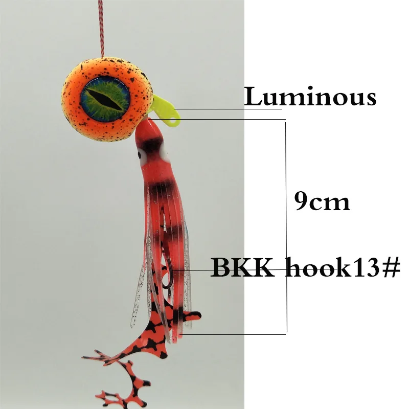 Japan Quality Lurekiller Rubber Jig Lure Tai Kabura Slider Jigs Lead Fish 60g/80g/100g/120g/150gg saltwater sea baits | Спорт и