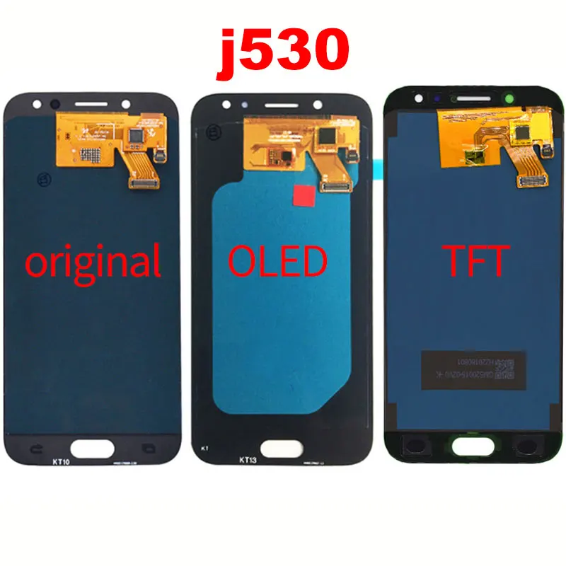 AMOLED/TFT/oled для Samsung Galaxy J5 2017 J530 J530F ЖК дисплей сенсорный дигитайзер в сборе|Экраны