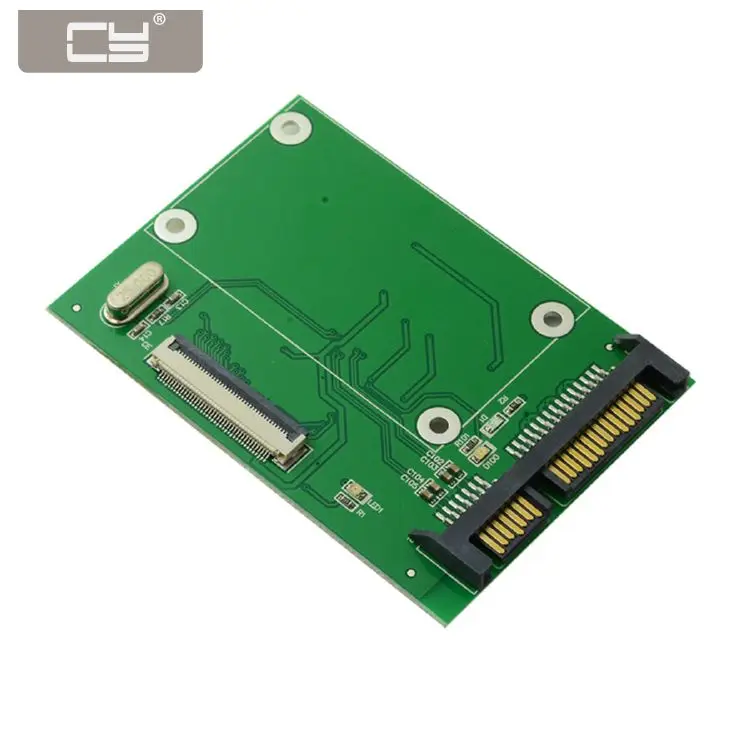 CY 40 Pin ZIF CE 1 8 дюймов SSD/HDD на SATA плата адаптера С ПЛОСКИМ КАБЕЛЕМ LIF | Компьютеры и