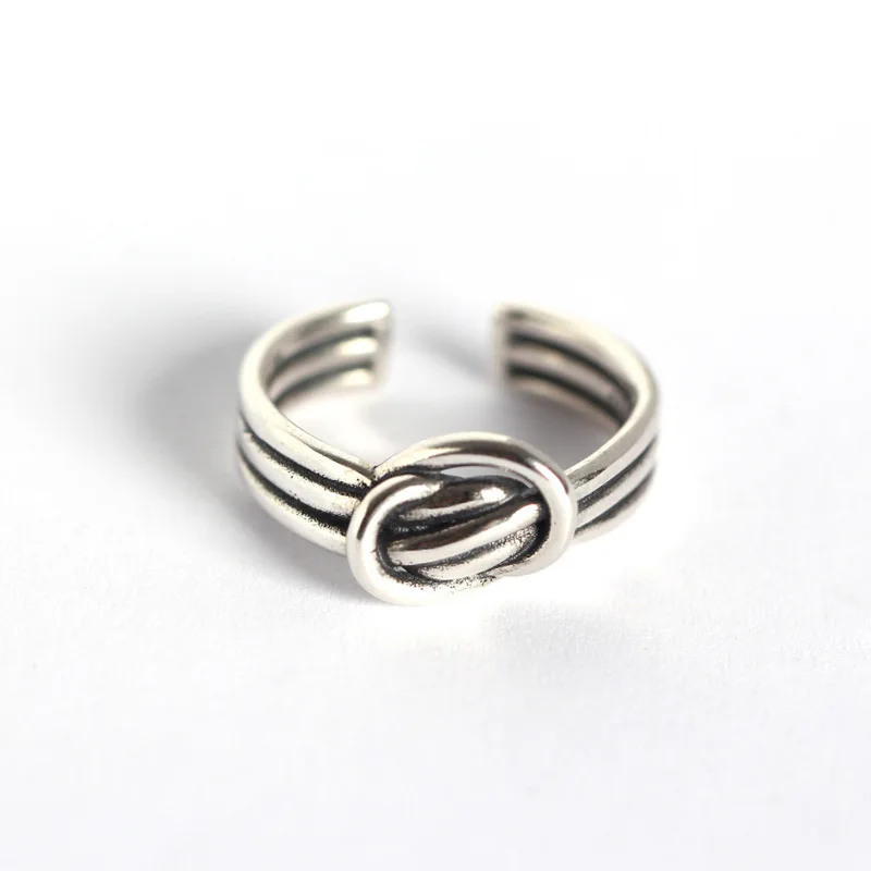 Многослойное кольцо из стерлингового серебра 925 пробы дизайнерское с