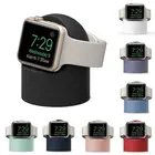 Подставка для зарядного устройства Apple Watch Series 6SE54321 (44 мм, 42 мм, 40 мм, 38 мм), прочный силикон, поддержка режима тумбочки