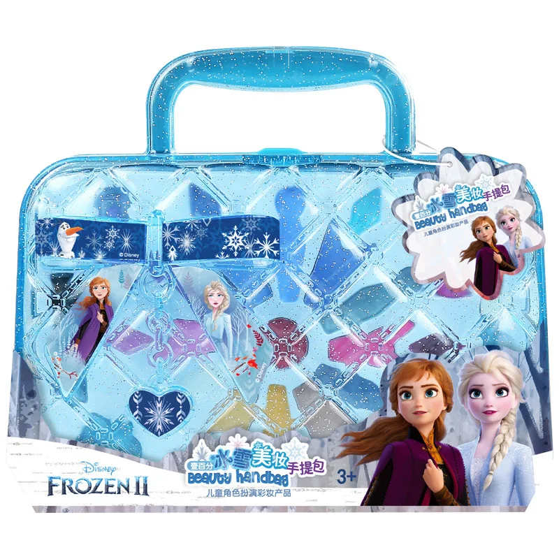 Оригинальная сумка-тоут Disney «Холодное сердце», румяна, блеск для губ, тени для век, игрушка для макияжа «домик для девочек» DS2277 от AliExpress RU&CIS NEW