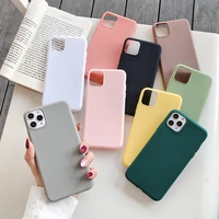 for iphone 12 11 11promax xr x xsmax 6s 7 8 plus se2020 silicone candy color soft rubber tpu back cover capa for iphone 12 case