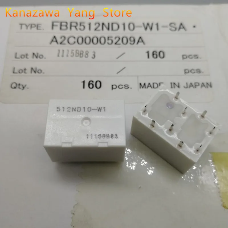 

2 Pcs 5 Pcs Auto Relay 512ND10-WF 512ND10-W1 512ND10 FBR512ND10-WF MG3SW FBR512ND10-WF-SA 9-Pin Car Turn Signal Relay